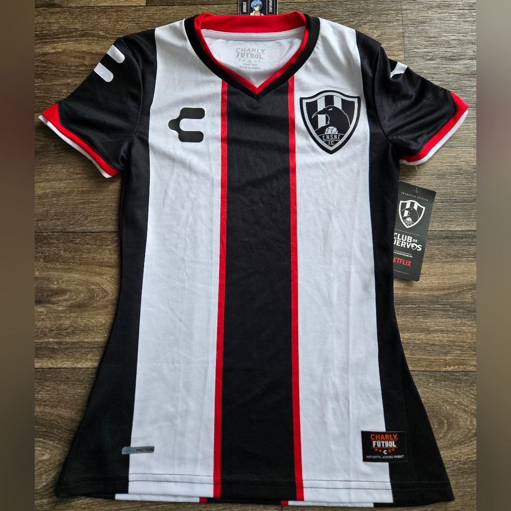 Charly Club de Cuervos Netflix Soccer Jersey
